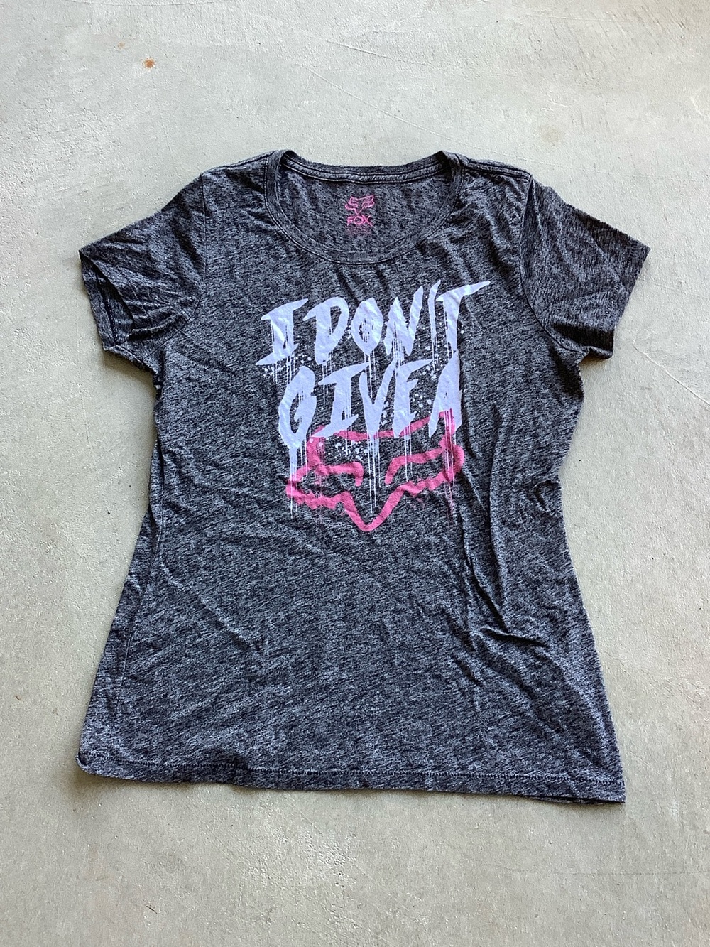 I Don't Give A Fox Babydoll Tee